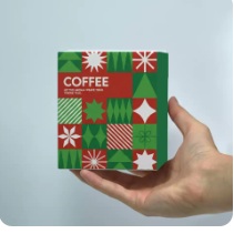 Holiday Coffee Gift Carton