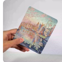 Pointillist Painting Coffee Pouches