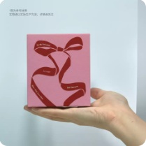 Love Ribbon Coffee Carton