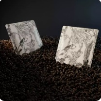 Tropical Toile Coffee Pouches