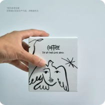 Poetry Line Coffee Carton