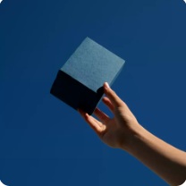 Glue-Free Square Coffee Carton