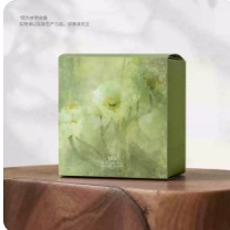Green Field Square Tea Carton