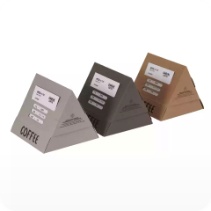 Stock Triangle Drip Coffee Carton