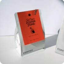 Custom Color-Card Coffee Packaging