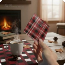 British Plaid Coffee Pouches