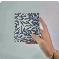 Blue Morris-Inspired Coffee Pouches