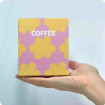 Sunny Flower Coffee Carton