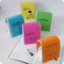 Custom Folded-Card Coffee Packaging