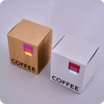 Mondriaan Square Coffee Carton