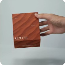 Earth Texture Coffee Carton