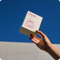 Wake-Up Cup Coffee Carton