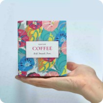 Tropical Floral Coffee Carton